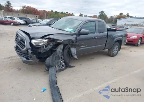 2019 Toyota Tacoma Sr5 V6 из США, поврежденный, VIN 5TFSZ5AN6KX186966